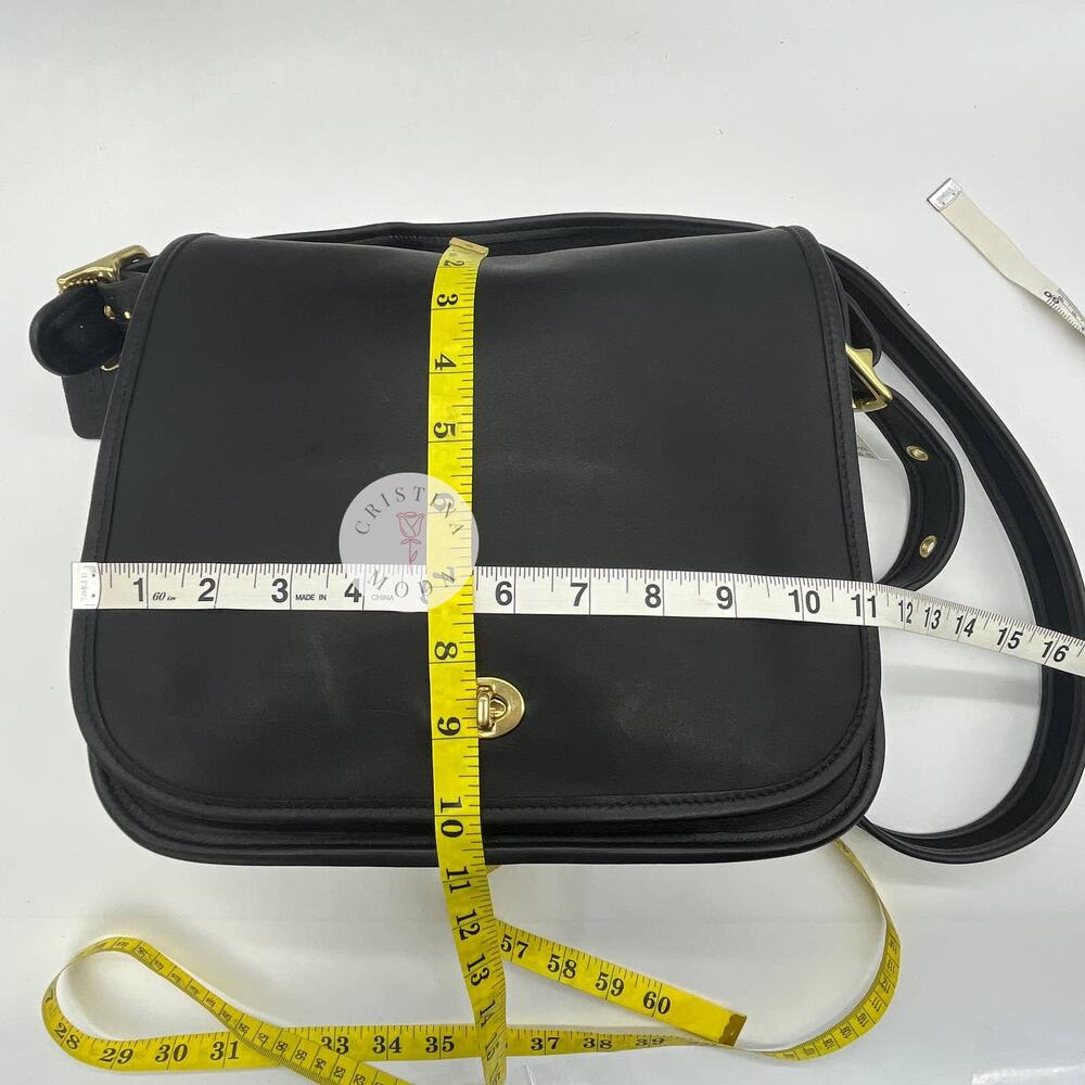 NEW Vintage Coach Stewardess Bag 9525 Black 2000 Costa Rica - Picture 6 of 10